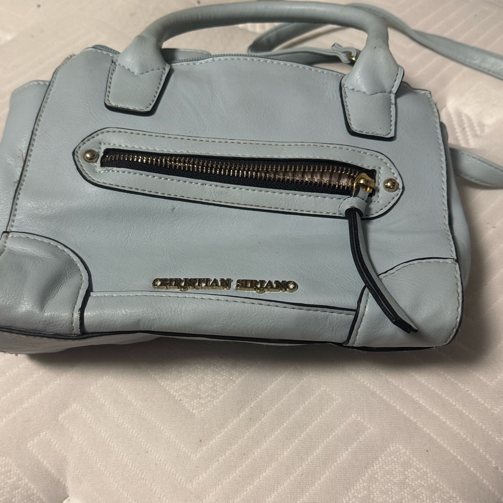 Christian Siriano Light Blue Mini Bag